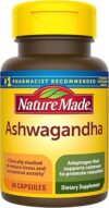 Nature Made Ashwagandha Capsules 125mg Stress Support