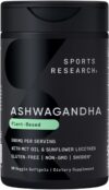 Sports Research Ashwagandha Softgels with Shoden® Ashwa