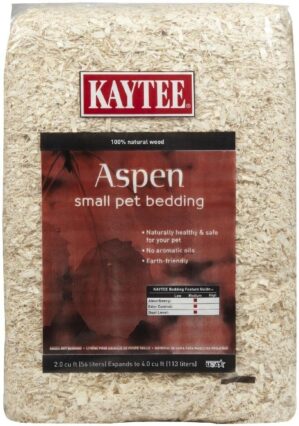 Kaytee Aspen Bedding & Litter – 113 Liters