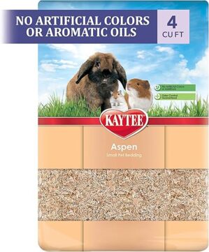 Kaytee Aspen Small Pet Bedding, 113.3 Liters