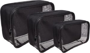 Assorted Size Cosmetics Travel Bag Set