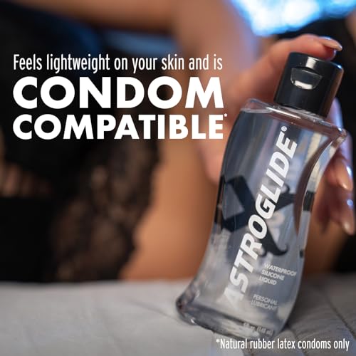 Astroglide Silicone Lube, Extra Long-Lasting, Waterproof - Image 4