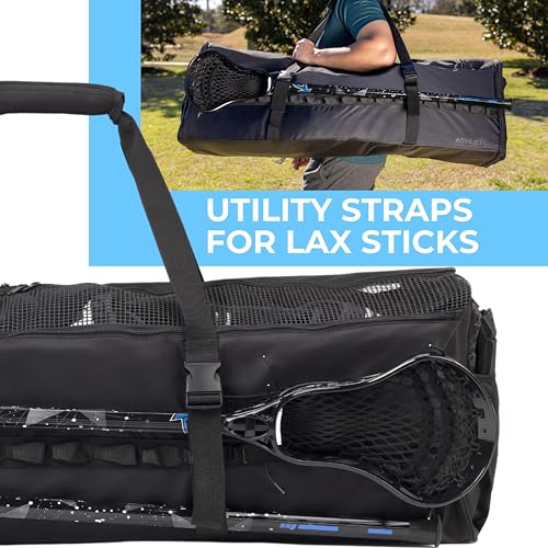 Athletico Lacrosse Duffle Bag (Black) - Image 2