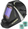 SONNLER Auto Darkening Welding Helmet, Large Viewing