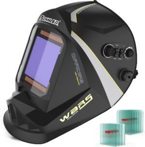 SONNLER Auto Darkening Welding Helmet, Large Viewing