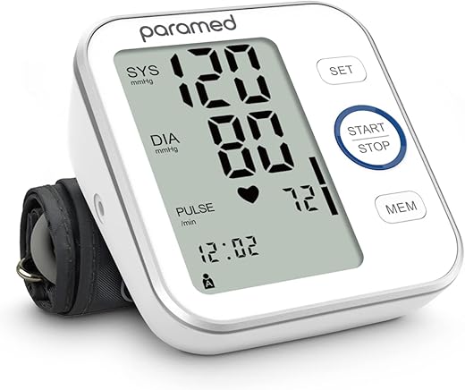 Paramed Automatic Blood Pressure Monitor With Cuff