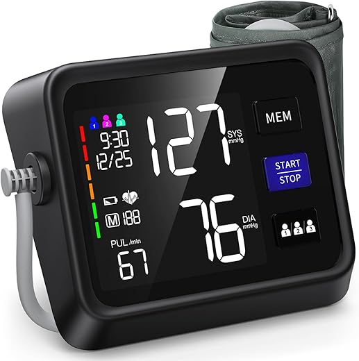 VERWINT Automatic Blood Pressure Monitor With Large Display