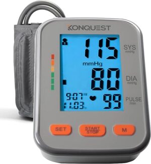 KONQUEST Automatic Upper Arm Blood Pressure Monitor KBP-2704A