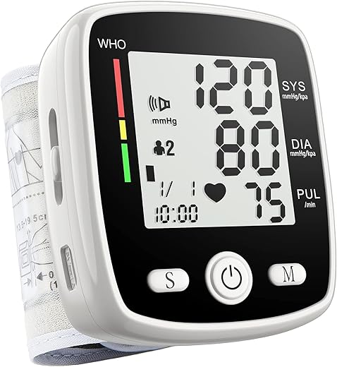 NOUYAN Automatic Wrist Blood Pressure Monitor CK-W355