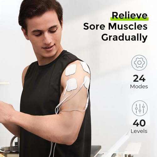 AUVON 3-in-1 TENS Unit Muscle Stimulator - Image 4