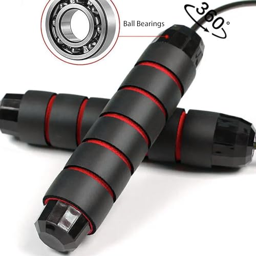 Ayxcsa Rapid Speed Jump Rope With Foam Handles - Image 3