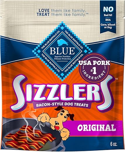 Blue Buffalo Bacon-Style Soft Dog Treats, Original Flavor