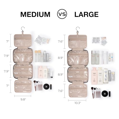 BAGSMART Toiletry Travel Bag With Hanging Hook - Image 2