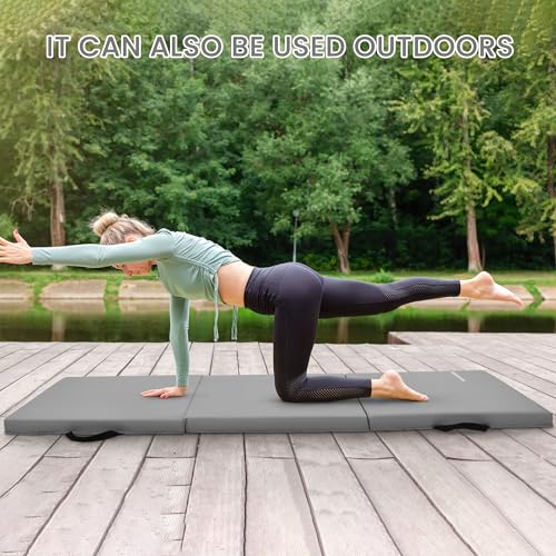 BalanceFrom Folding Gymnastics Mat, Home Gym Equipment - Image 2