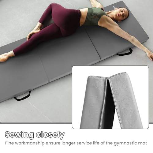 BalanceFrom Folding Gymnastics Mat, Home Gym Equipment - Image 3