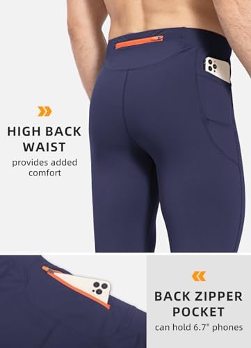 BALEAF Men's Winter Thermal Cycling Tights - Image 4
