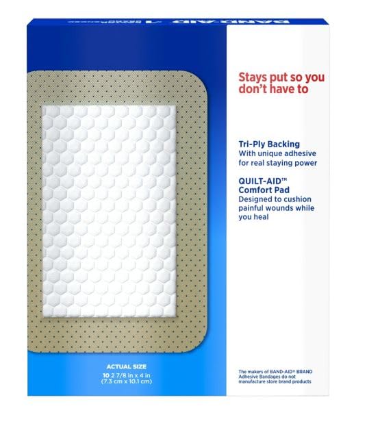 Band-Aid Tru-Stay Large Adhesive Pads, 10 ct - Image 5