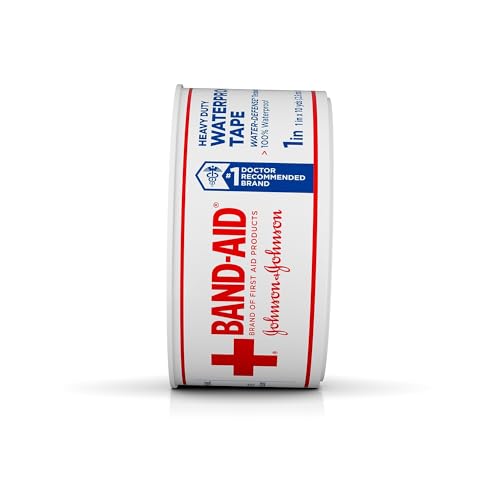 Band-Aid Waterproof Self-Adhesive Tape Roll, 1 in by 10 yd - Image 2