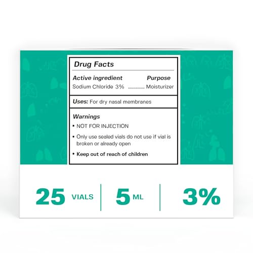 BASE LABORATORIES 3% Saline Solution For Nebulizer Use - Image 3