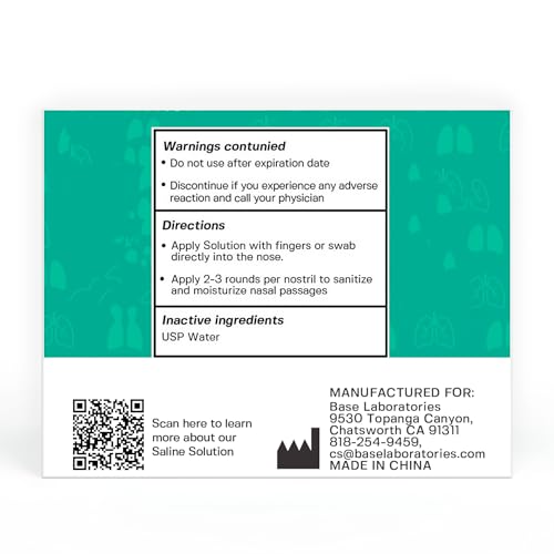 BASE LABORATORIES 3% Saline Solution For Nebulizer Use - Image 4