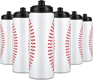 Yaomiao Baseball Reusable Sports Water Bottle 20 oz