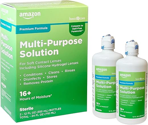 Amazon Basic Care Basic Care Multi-Purpose Contacts Solution