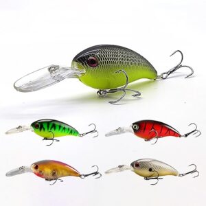 BeKoas Bass & Crappie Fishing Crankbaits