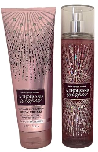 Bath & Body Works A Thousand Wishes Gift Set: Fine Fragrance Mist & Ultra Shea Body Cream - Image 4