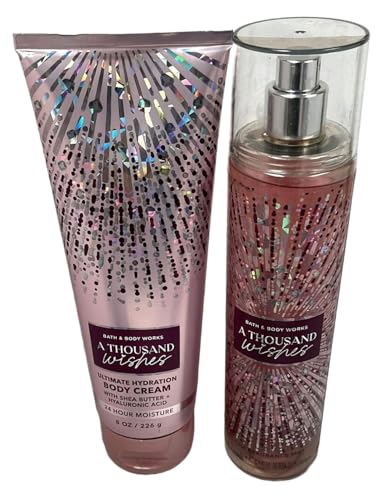 Bath & Body Works A Thousand Wishes Gift Set: Fine Fragrance Mist & Ultra Shea Body Cream - Image 5