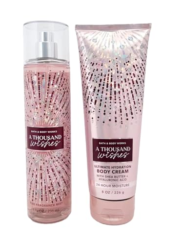 Bath & Body Works A Thousand Wishes Gift Set: Fine Fragrance Mist & Ultra Shea Body Cream - Image 2