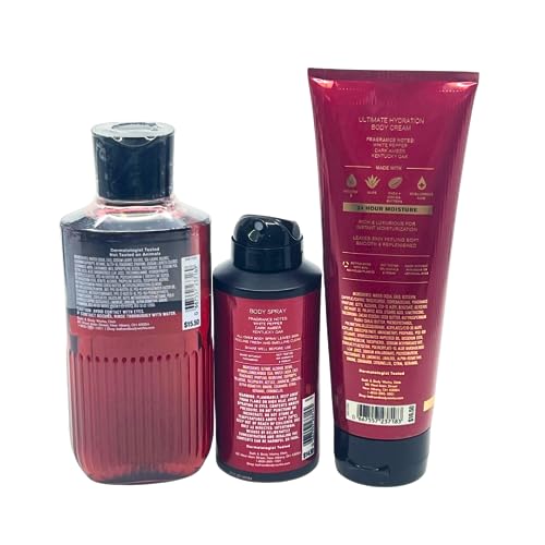 Bath & Body Works Bourbon For Men 3pc Gift Pack - Image 4