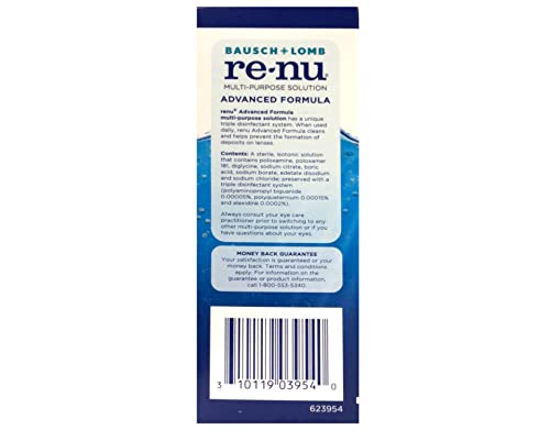 Bausch + Lomb Renu Contact Lens Solution Travel Size - Image 4