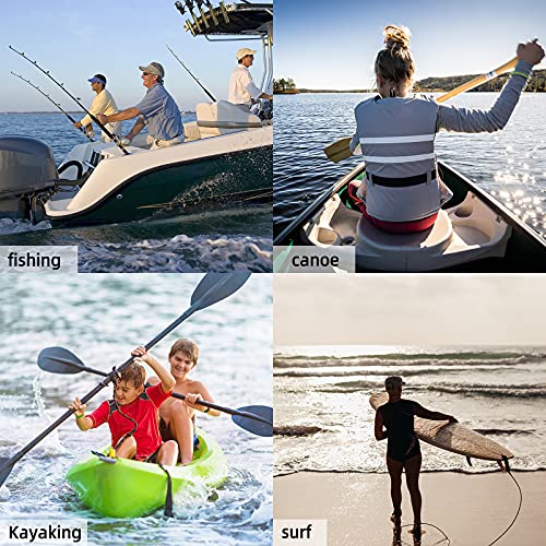 BB Hapeayou Kayak Paddle Leash Coiled Lanyard - Image 4
