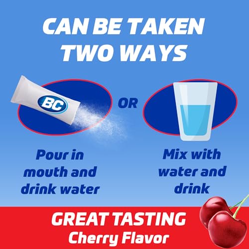 BC Pain Relief Powder, Cherry, 24 Ct - Image 4