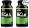 Optimum Nutrition BCAA Capsules, 1000mg, 60 Count (Pack of 2)