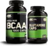 Optimum Nutrition BCAA Capsules & Glutamine Recovery Bundle