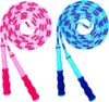OHYAIAYN Beaded Adjustable Tangle-Free Jump Rope