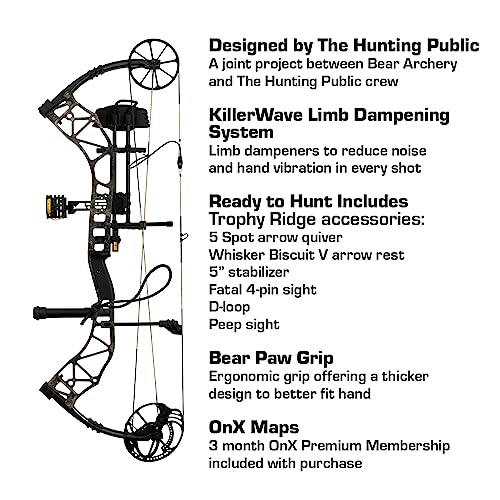 Bear Archery Adapt Ready To Hunt Adult Compound Bow - Image 4