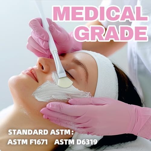 Beastek Pink Nitrile Disposable Gloves, 4.0 Mil - Image 4
