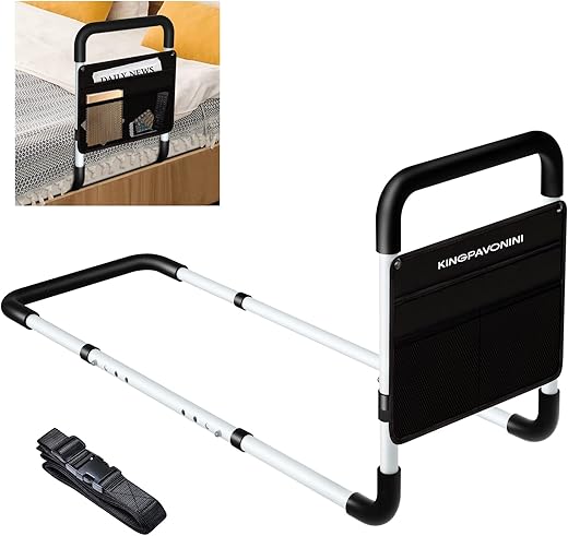 KingPavonini Bed Rails For Elderly Adults - Assist Rail