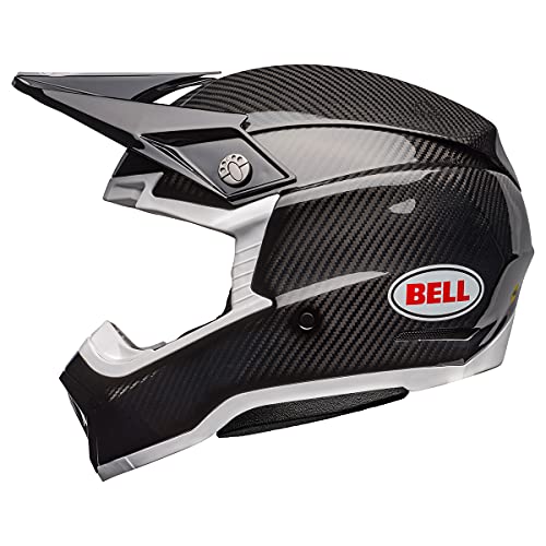 BELL Moto-10 Spherical MIPS Helmet (Gloss Black/White - X-Large) - Image 5