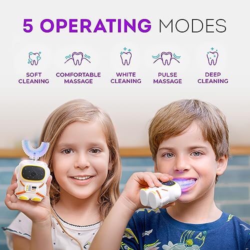 Bendi Astronaut Design Kids Electric Toothbrush - Image 4