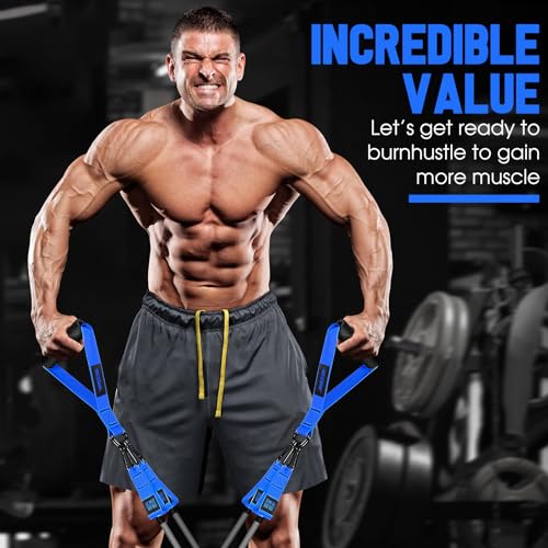 BesBiu Heavy Exercise Resistance Bands Set 300lbs - Image 5