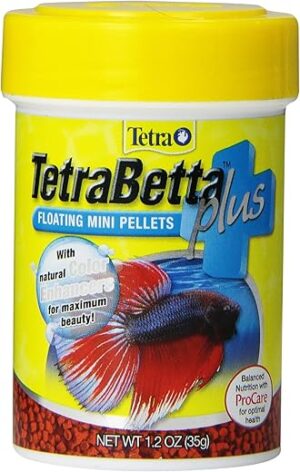Tetra Betta Floating Mini Pellets, Fish Food