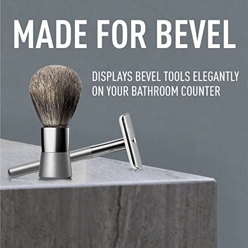 Bevel Safety Razor & Shaving Brush Stand - Image 3
