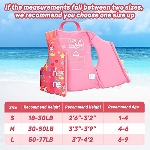 Biange Kids Swim Vest With Whistle - Image 5