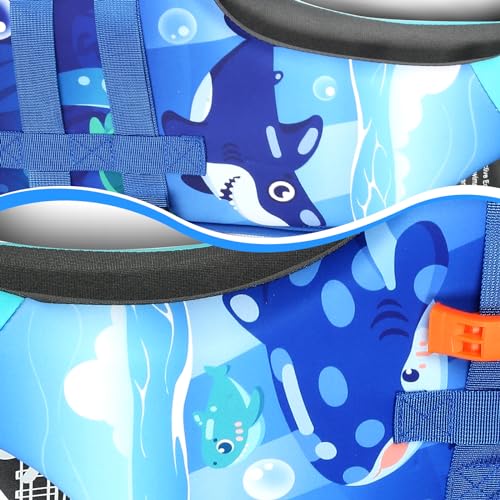 Biange Kids Swimming Floaties Jacket, 20-50 lbs - Image 4