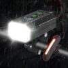 SATINO Bike Lights – Super Bright 1800 Lumen LED Headlight