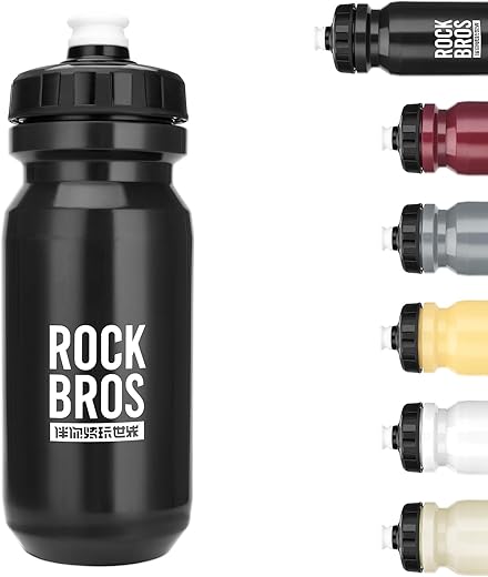 ROCKBROS Bike Water Bottle, 20oz BPA-Free