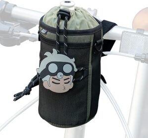 ROCKBROS Bike Water Bottle Holder with Pockets